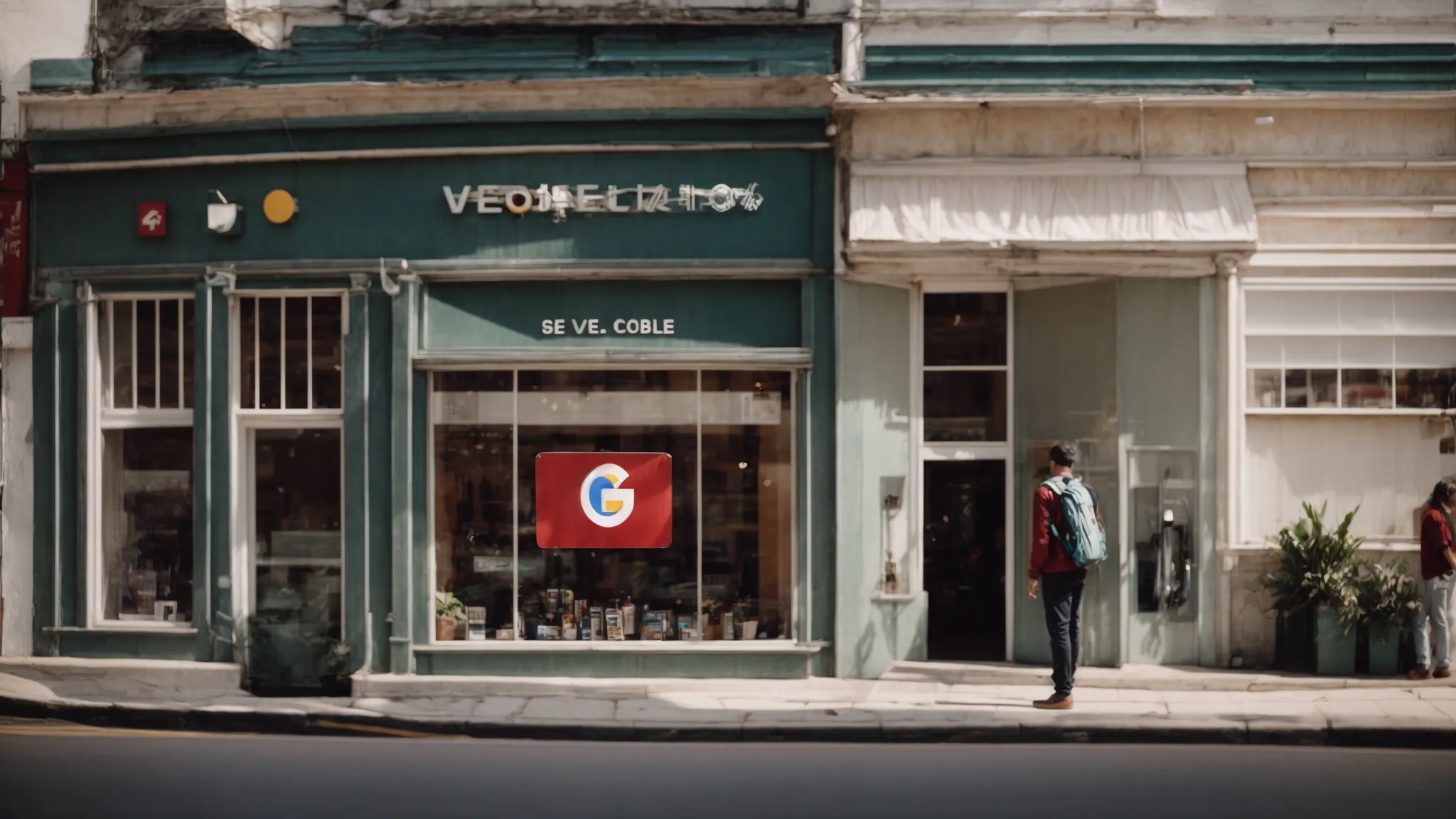 a storefront with a 'verified by google' badge on the window.