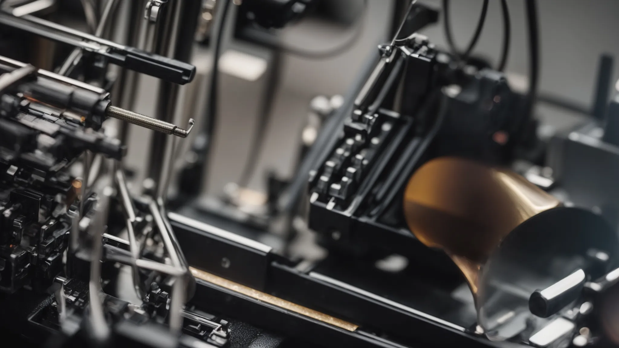 a 3d printer meticulously crafting a complex geometric object.