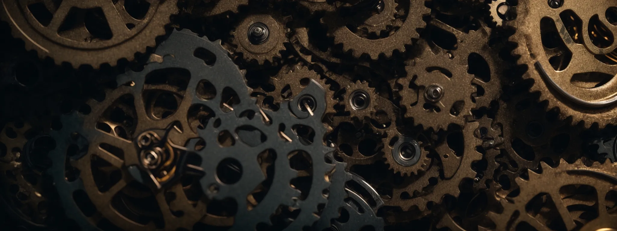 a group of interconnected gears representing a strong, functioning network.